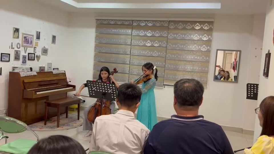 June 2023 violin recital